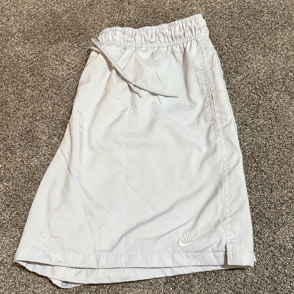 Nike Men’s Light Blue/White Athletic Shorts